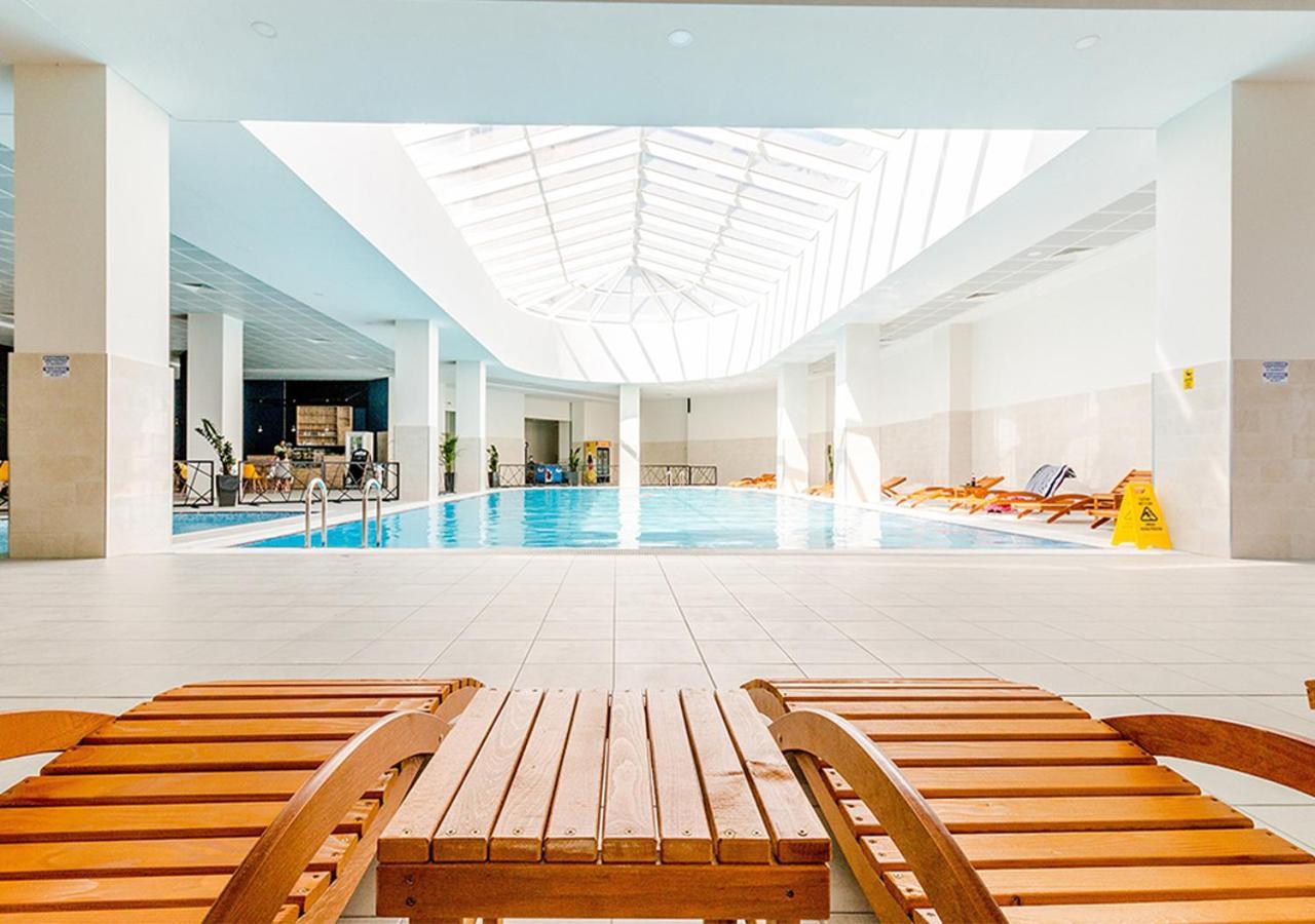 Oak Sky Apartment Spa & Fitness สโกเปีย ภายนอก รูปภาพ
