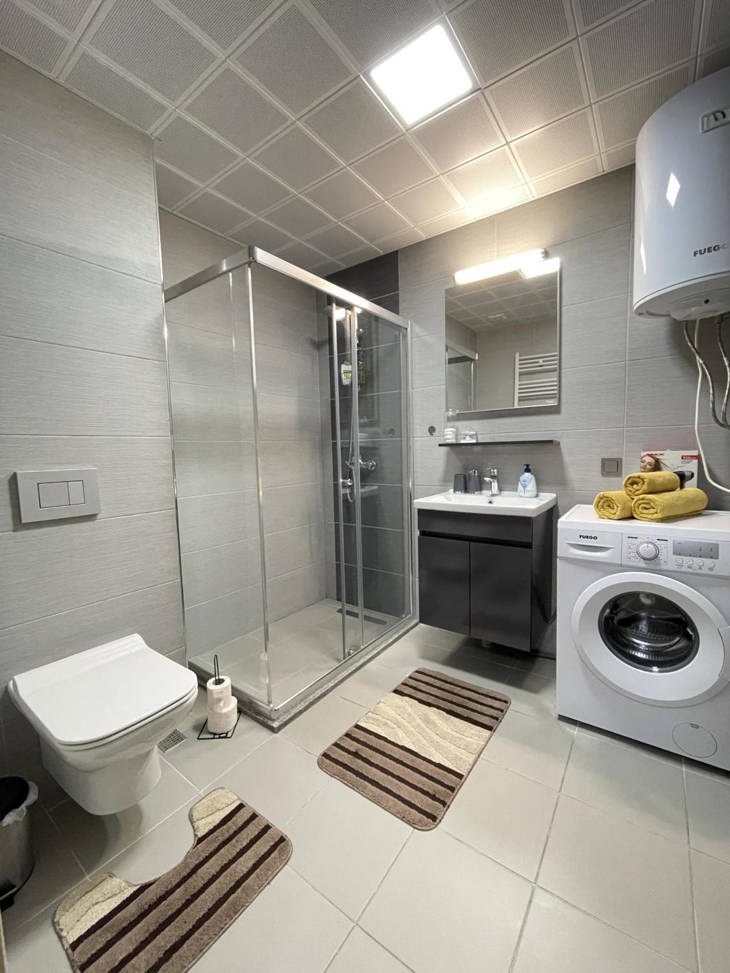 Oak Sky Apartment Spa & Fitness สโกเปีย ภายนอก รูปภาพ